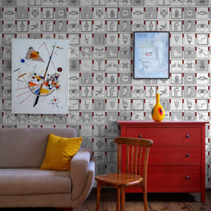 Carta-da-parati-Alchemici-Rosso-merlot-MaVoix-wallpaper-racconti-home-living-room-interior-decoration