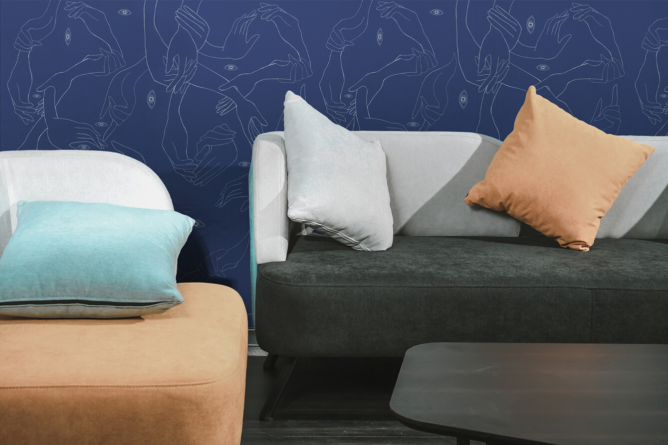 Wallpaper-Azure-Serenity-MaVoix-wallpaper-back-couch-wall