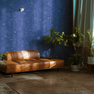 Wallpaper Serenity Azure-MaVoix-wallpaper-living-room-Essenziali-Collection