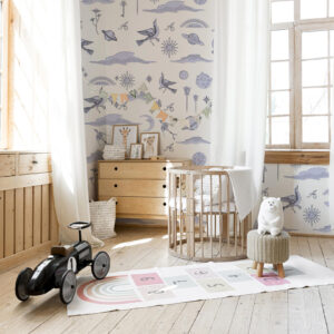 Wallpaper-Universo-Digital-Lilac-Children-Room-decor