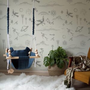 Universo-Corda-Wallpaper-Kids-best-nursery-interior-design