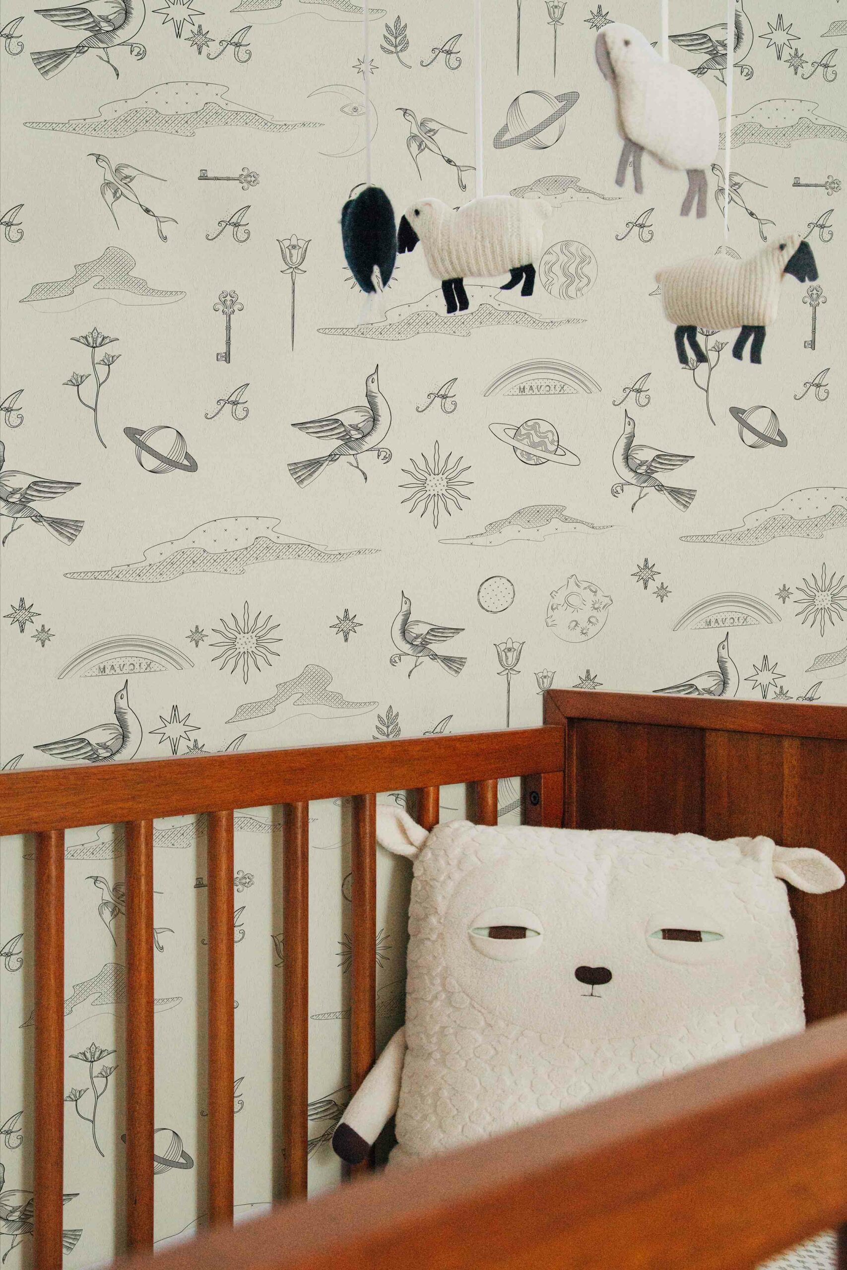 Universo-Corda-Wallpaper-Kids-nursery-interior-decor-styling