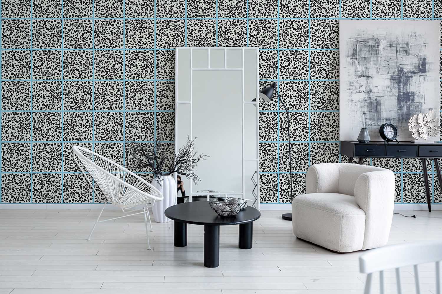 MaVoix-wallpaper-Fuga-Blue-Java-by-Studio-Lievito-pattern-Collezione-Racconti-living-room