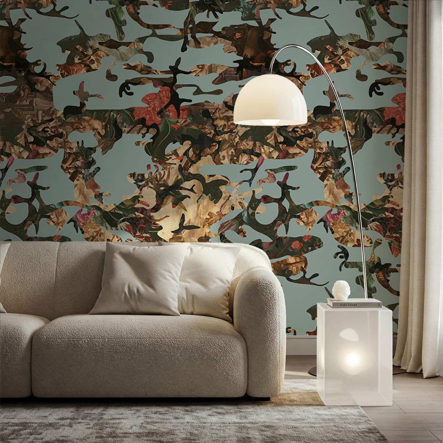 Hidden in Plain Sight Nikkoblue Edition | Wallpaper — carta da parati MaVoix by Magnus Gjoen