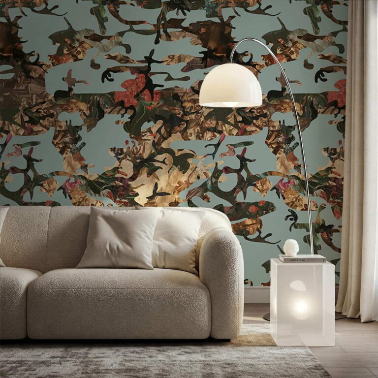 Hidden in Plain Sight Nikkoblue Edition | Wallpaper — carta da parati MaVoix by Magnus Gjoen