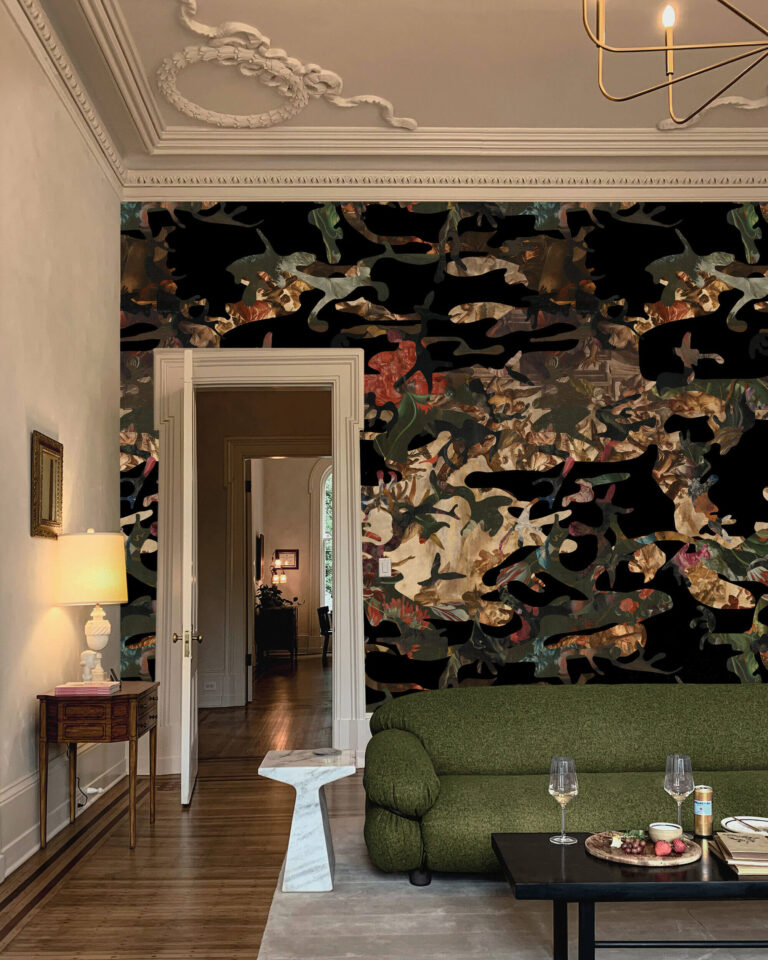 Hidden in Plain Sight Black Edition | Wallpaper — carta da parati MaVoix by Magnus Gjoen