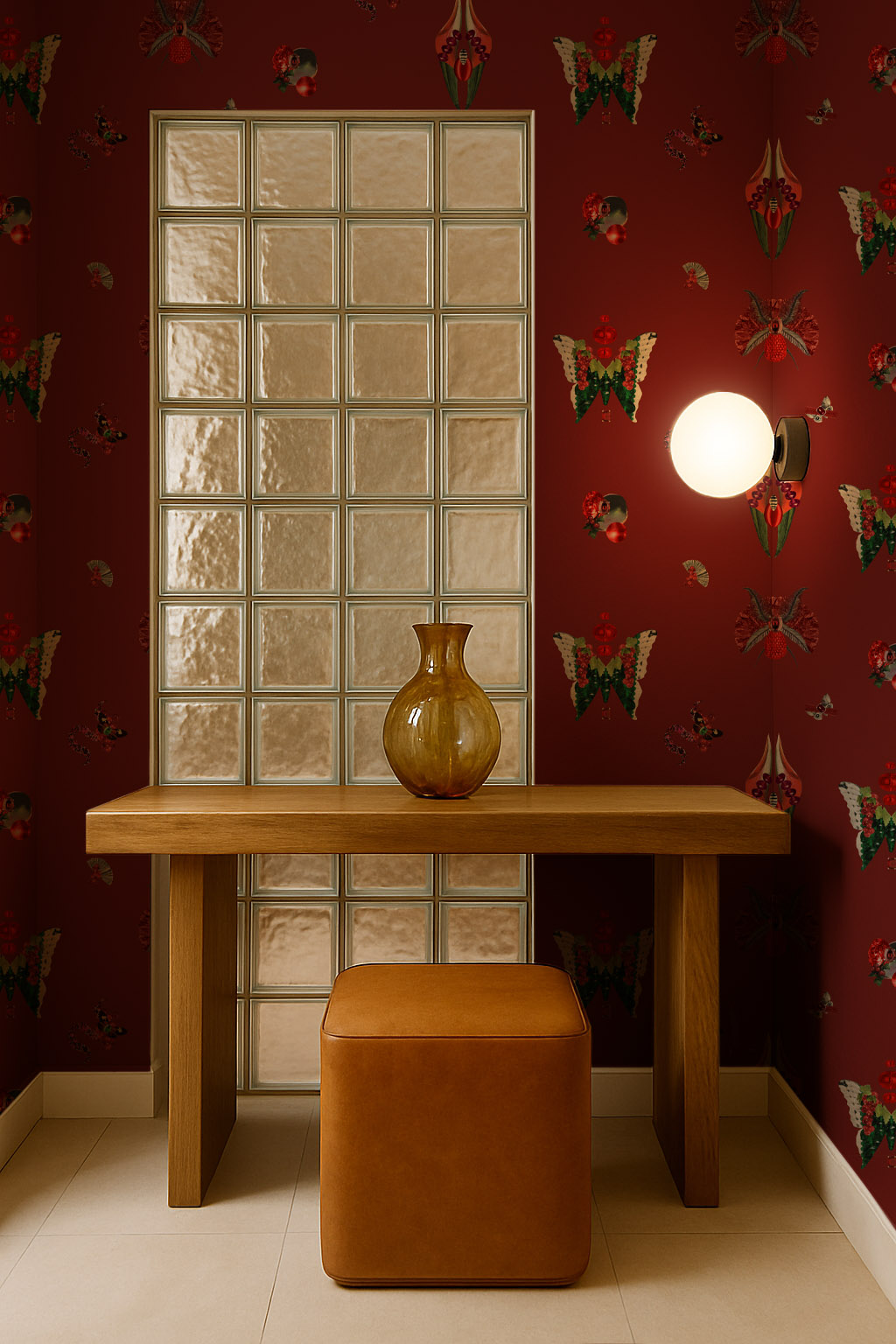 Jewelry Bugs Ruby | Wallpaper โ carta da parati MaVoix by Fanny Garnichat