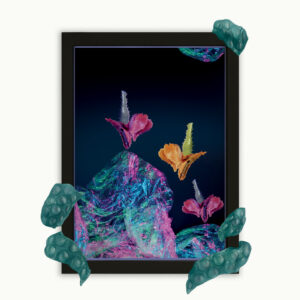 Flower Jelly — stampa d'arredo MaVoix by Marika Tardio