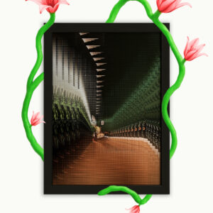 Glitch n. #974e2b — stampa d'arredo MaVoix by Marika Tardio