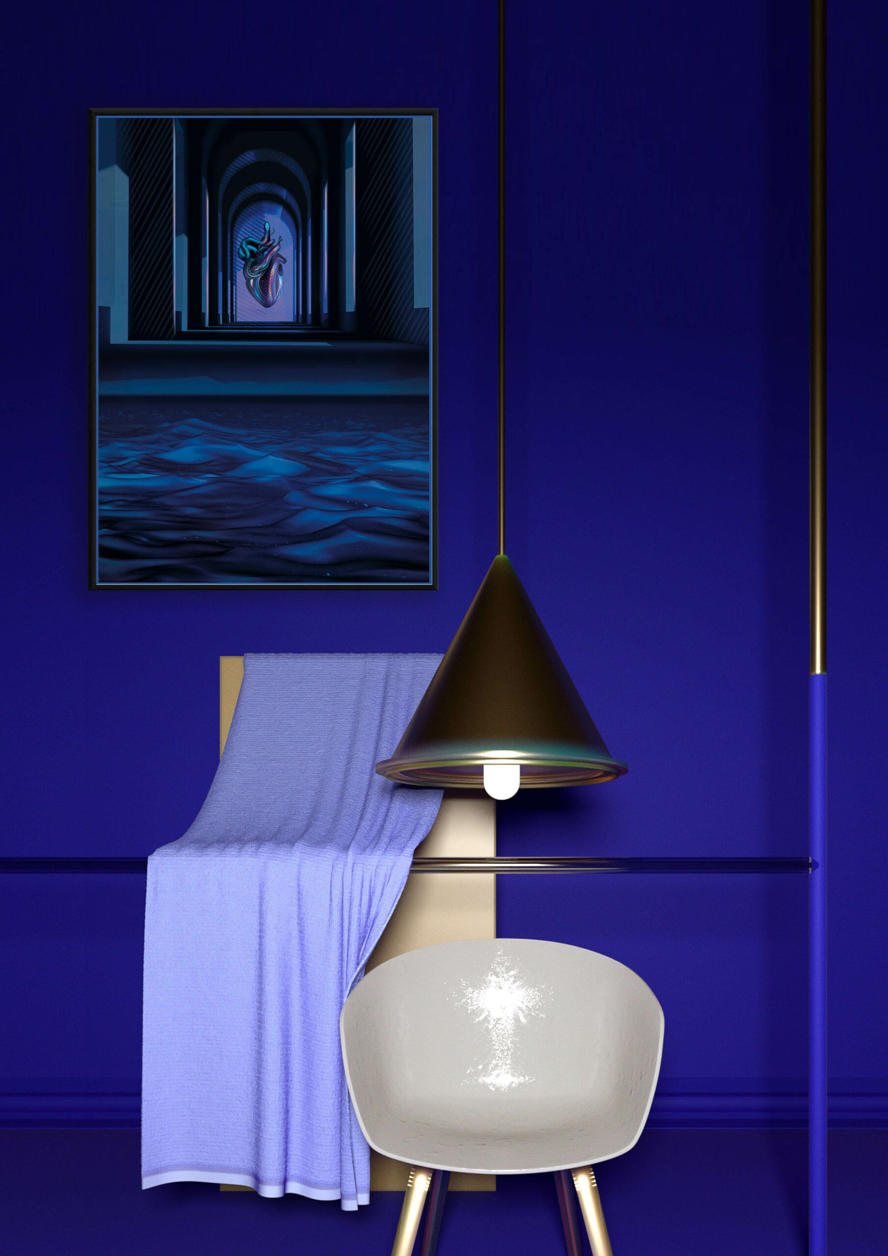 Unlock Ness — stampa d'arredo MaVoix by Marika Tardio