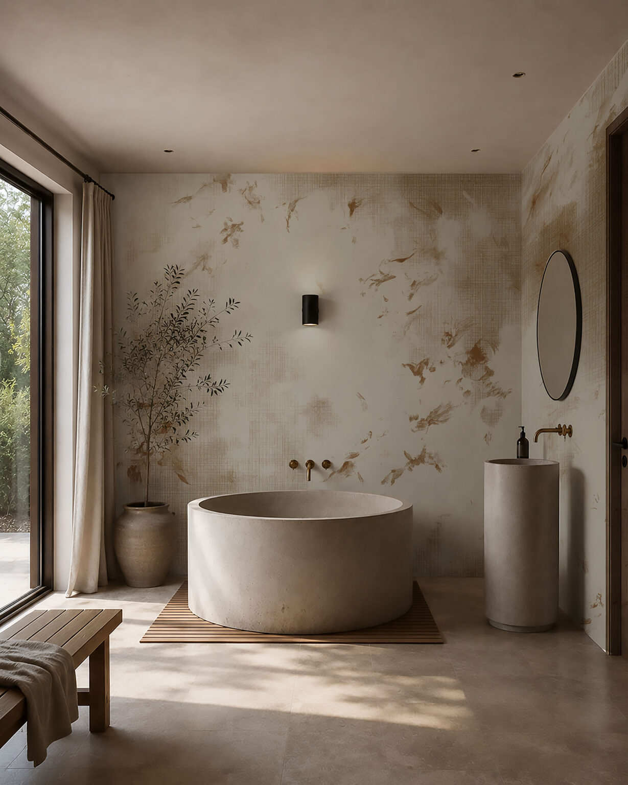 Revelation I ed. Gesso | Wallpaper — carta da parati MaVoix by Costantino Gucci