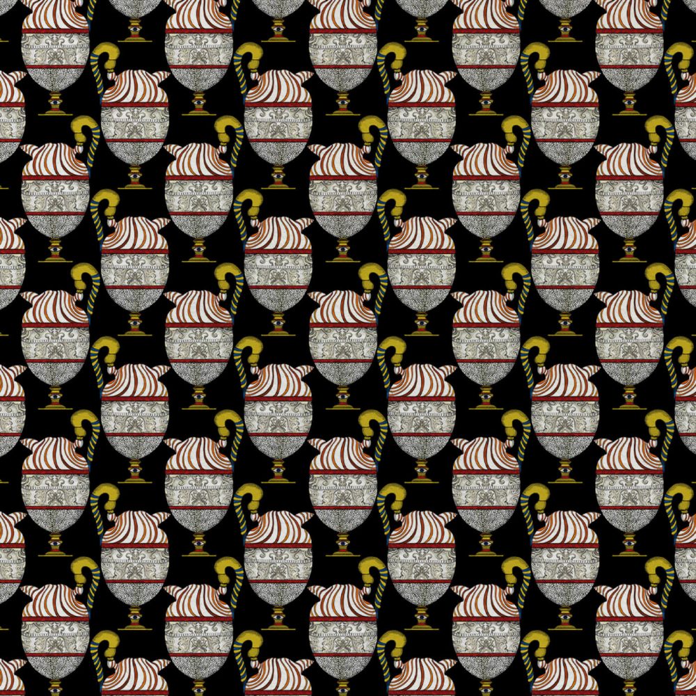 Fontana Nero Mezzanotte Wallpaper - Pattern - MaVoix