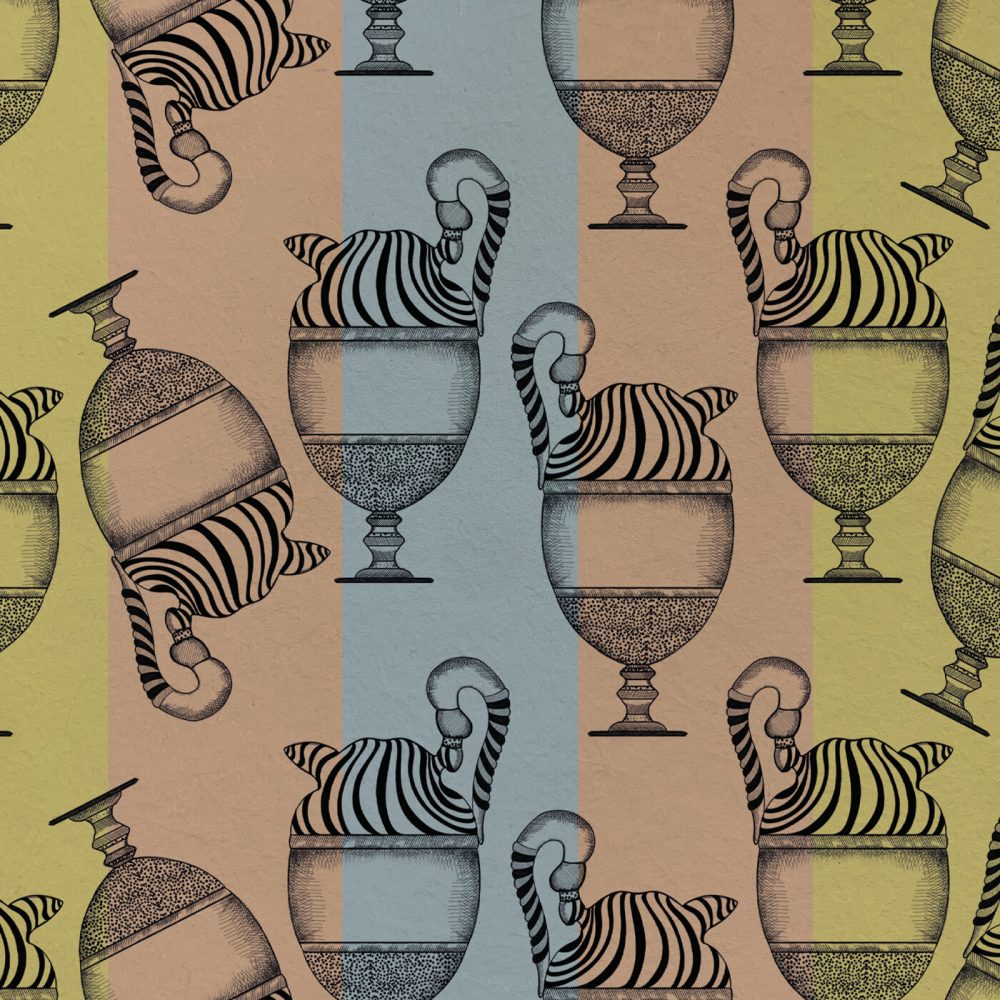 Fontana Righe Wallpaper - Pattern - MaVoix