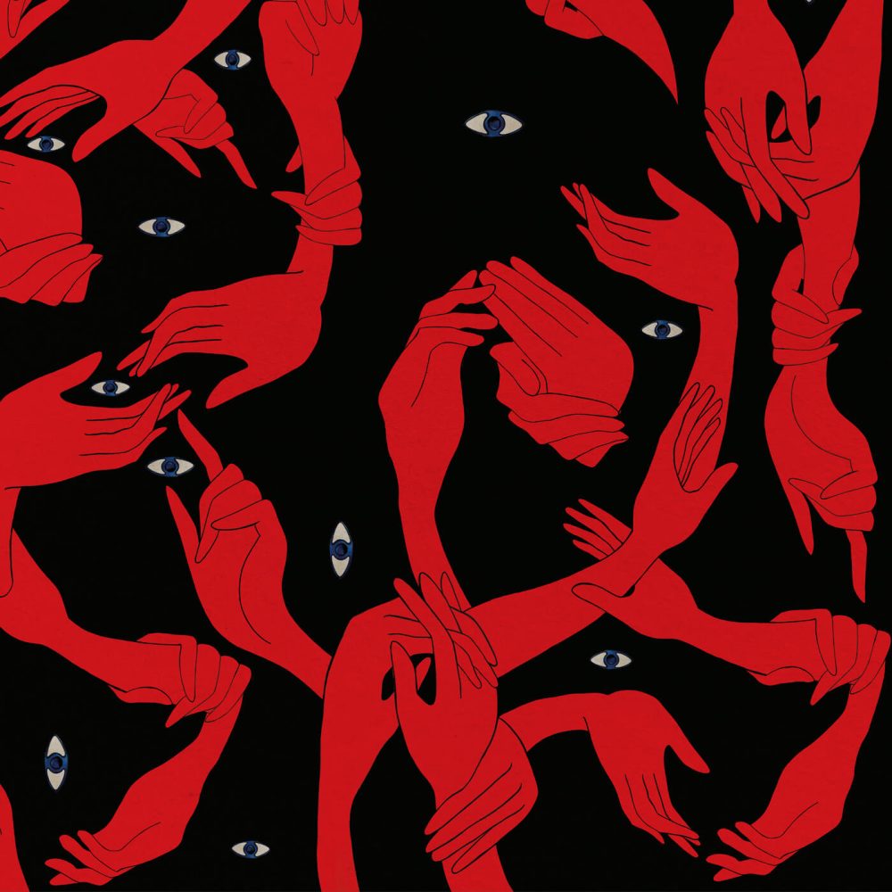 Uno, Nessuno Nero Mezzanotte | Wallpaper — carta da parati MaVoix by Marika Tardio