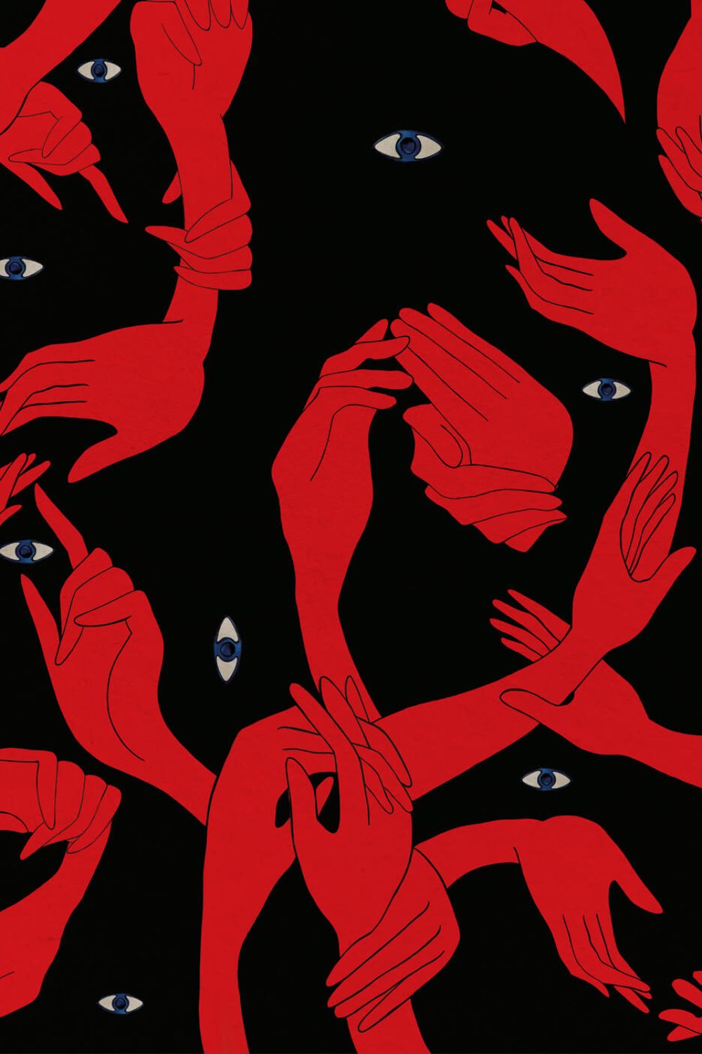 Uno, Nessuno Nero Mezzanotte | Wallpaper — carta da parati MaVoix by Marika Tardio