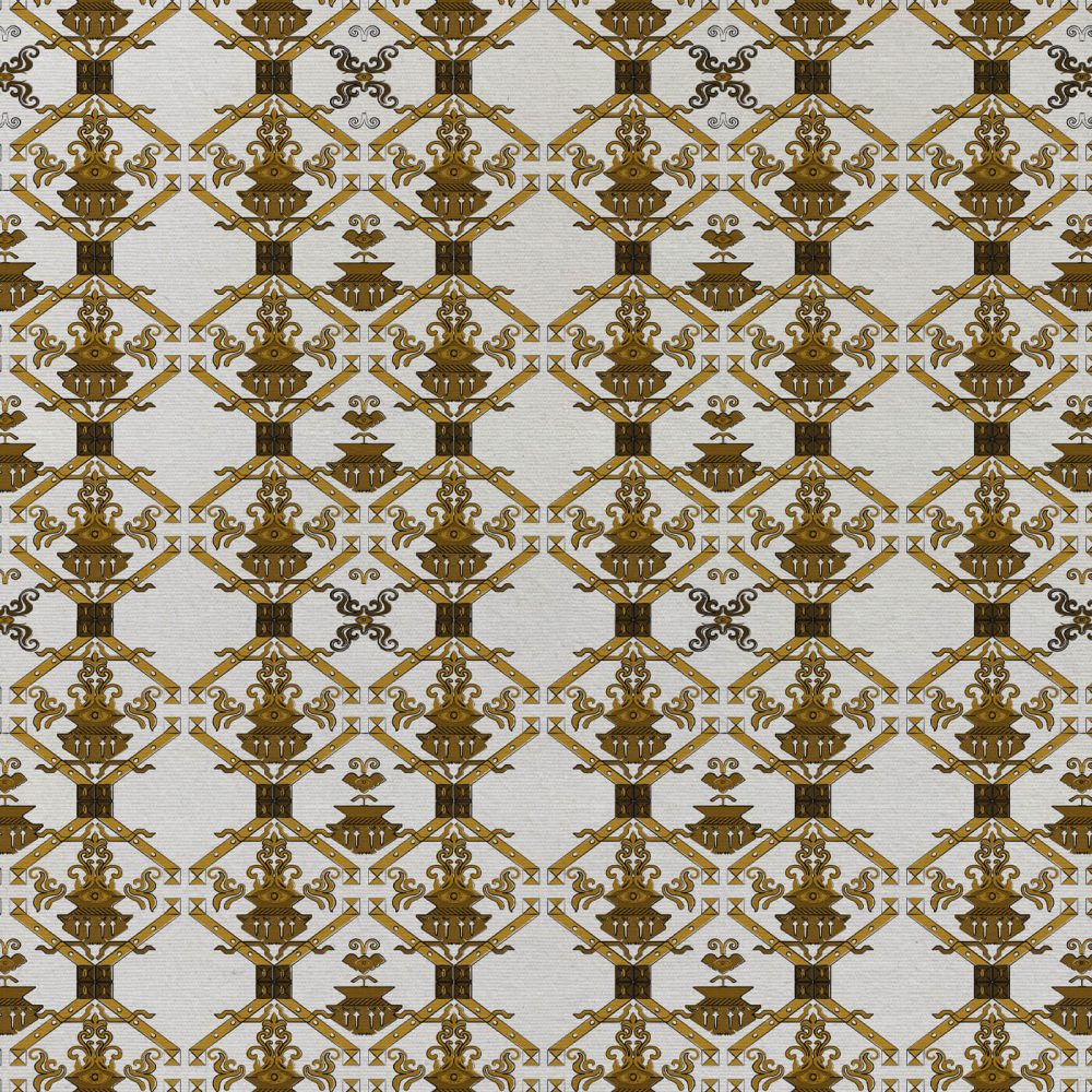 Ricamo Oro Antico | Wallpaper — carta da parati MaVoix by Marika Tardio