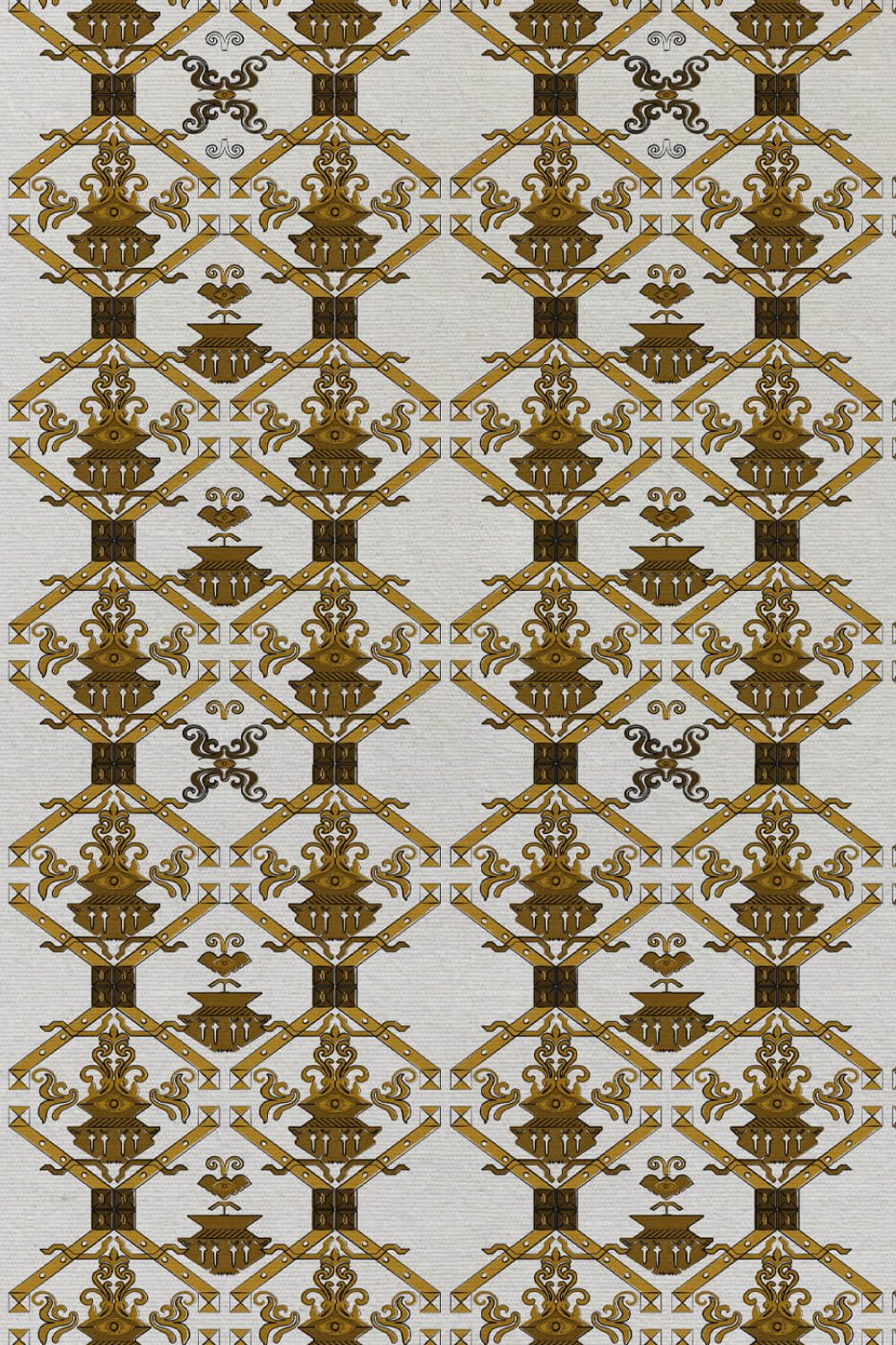 Ricamo Oro Antico | Wallpaper — carta da parati MaVoix by Marika Tardio