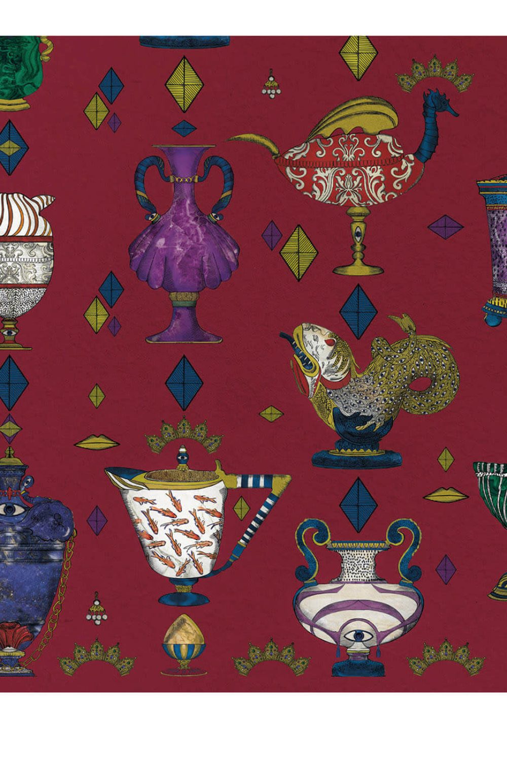 Ludovica Rosso Nobile | Wallpaper — carta da parati MaVoix by Marika Tardio