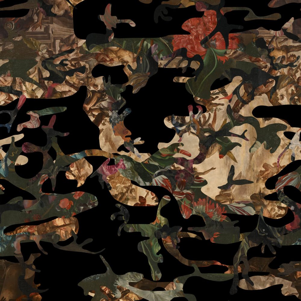 Hidden in Plain Sight Black Edition | Wallpaper — carta da parati MaVoix by Magnus Gjoen