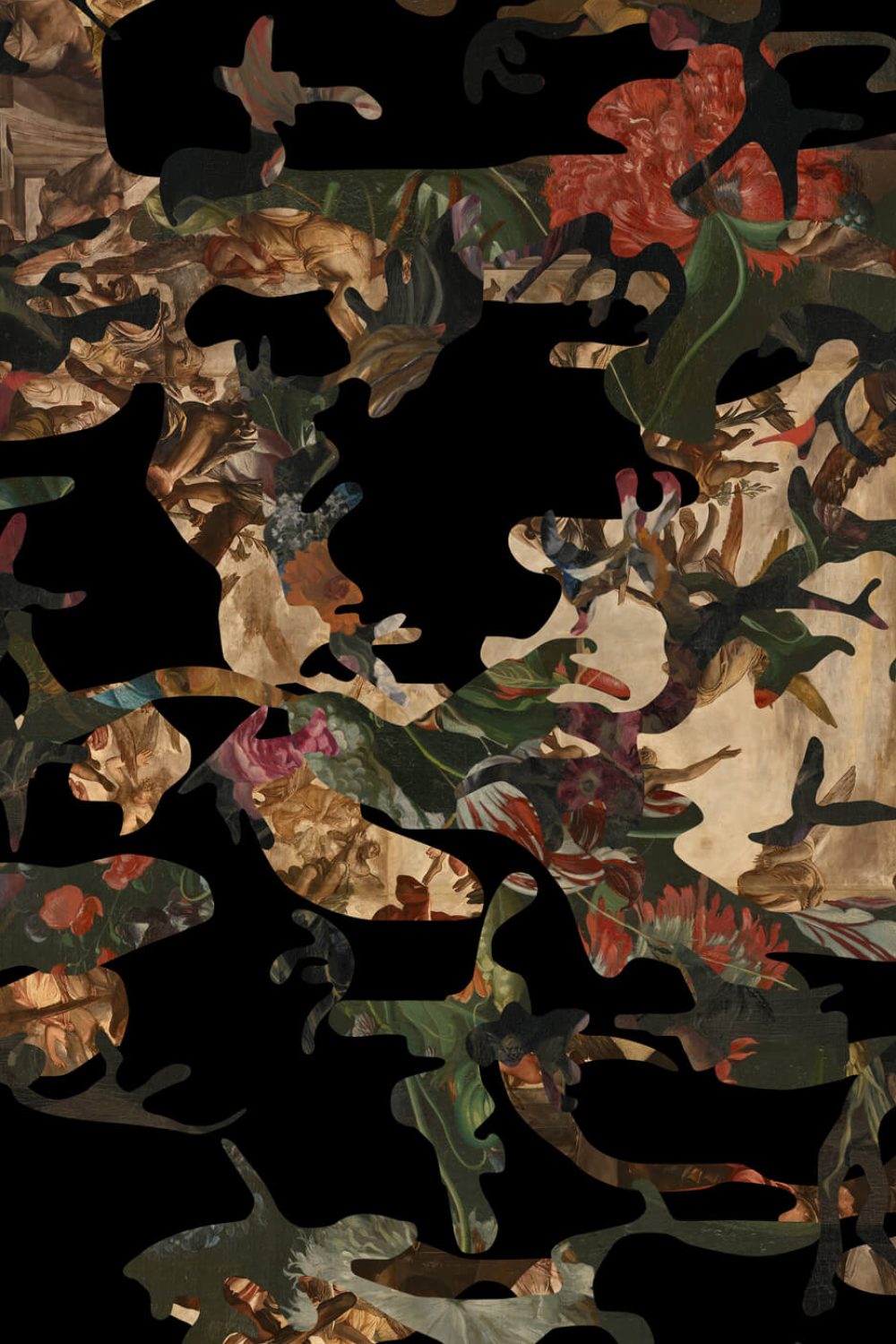 Hidden in Plain Sight Black Edition | Wallpaper — carta da parati MaVoix by Magnus Gjoen