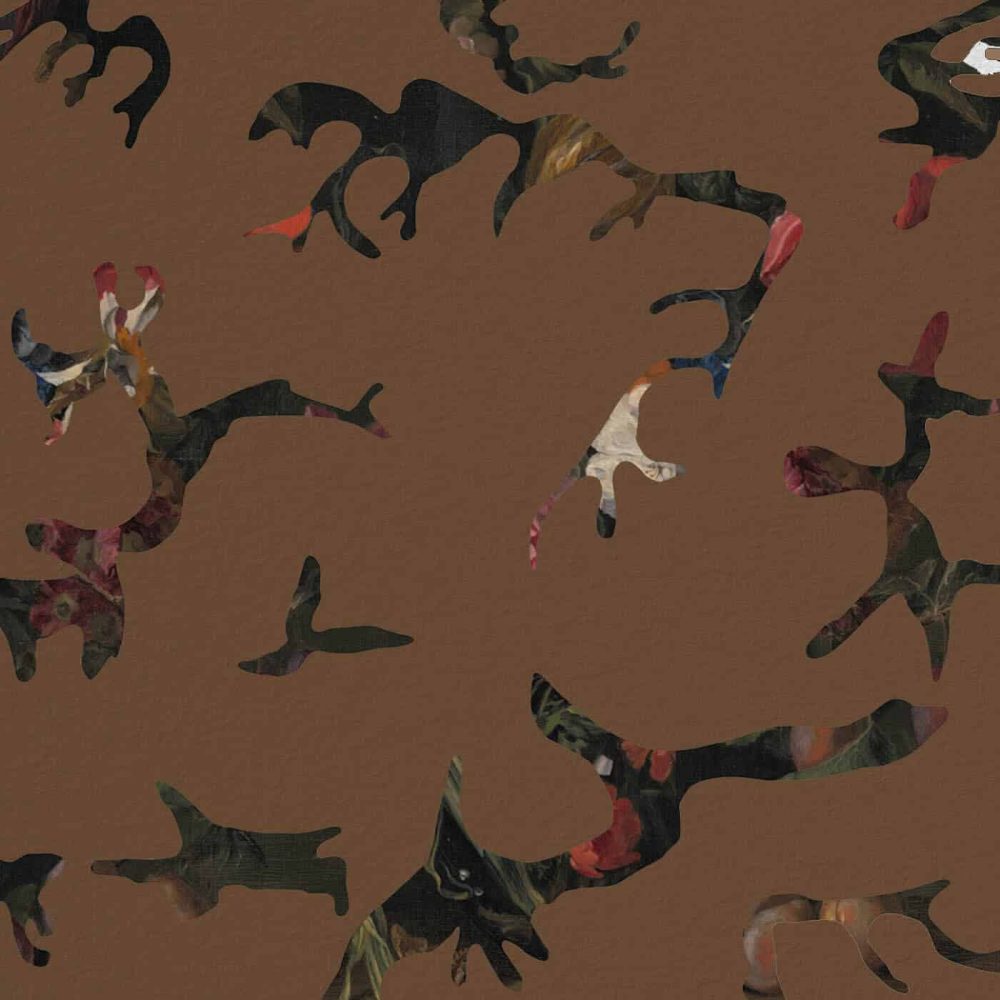 Find me in the Dark Cipria | Wallpaper — carta da parati MaVoix by Magnus Gjoen