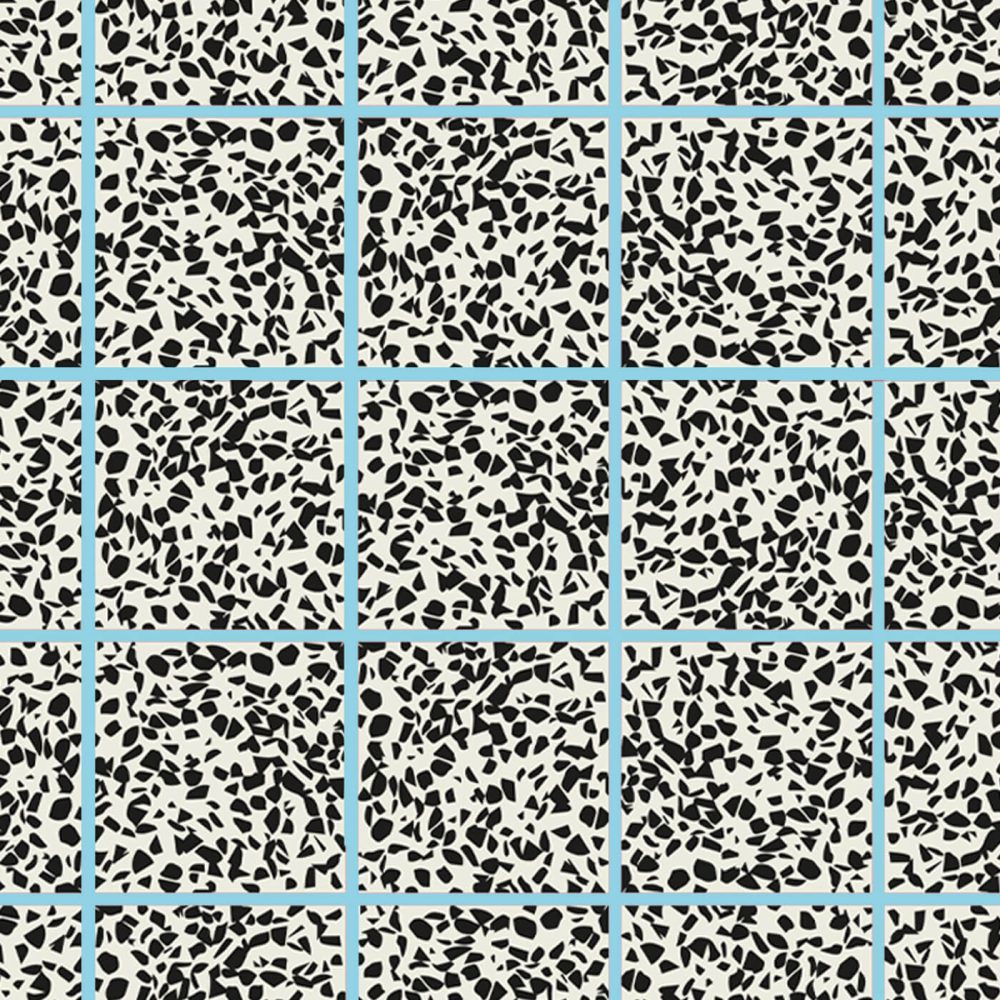 Fuga Blue Java | Wallpaper — carta da parati MaVoix by Studio Lievito