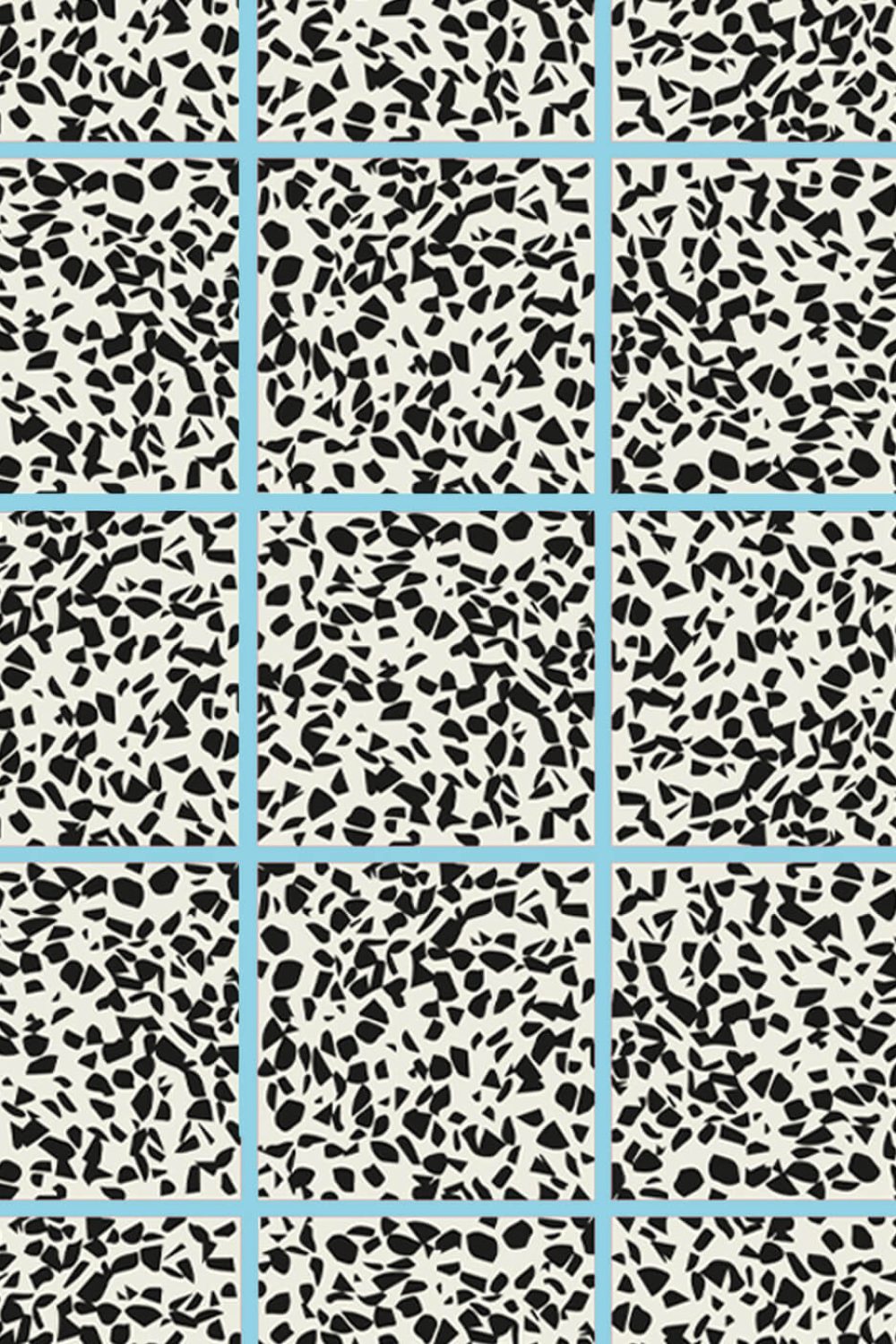 Fuga Blue Java | Wallpaper — carta da parati MaVoix by Studio Lievito