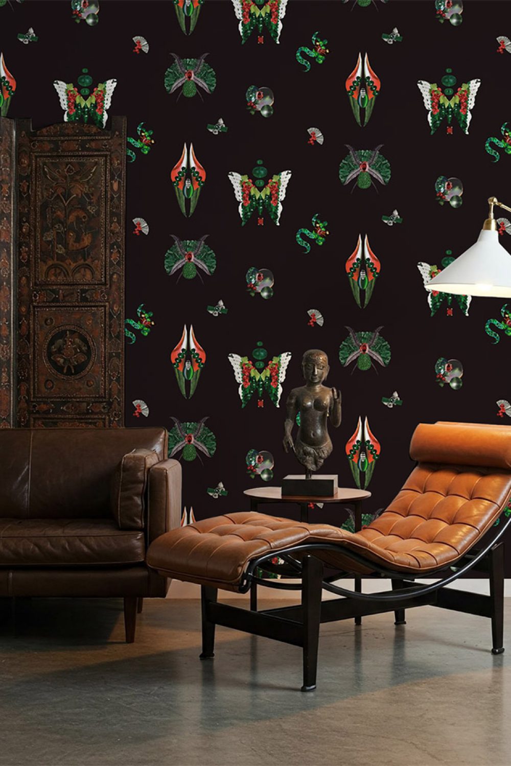 Jewelry Bugs Onyx | Wallpaper — carta da parati MaVoix by Fanny Garnichat