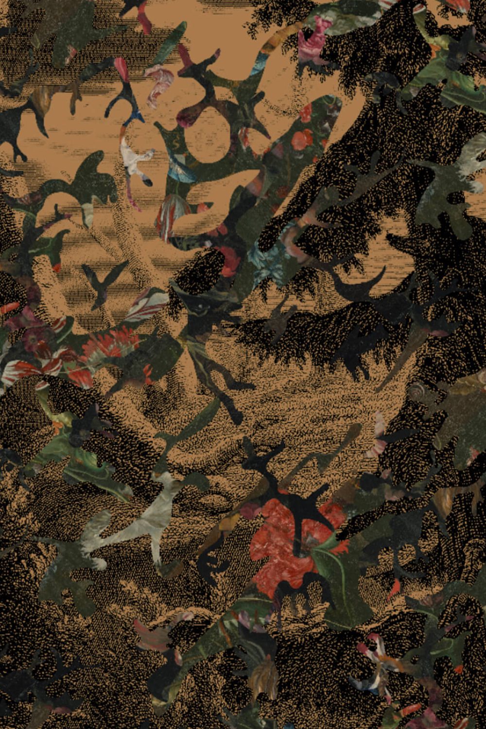 Paradis Perdu Senape Edition | Wallpaper — carta da parati MaVoix by Magnus Gjoen