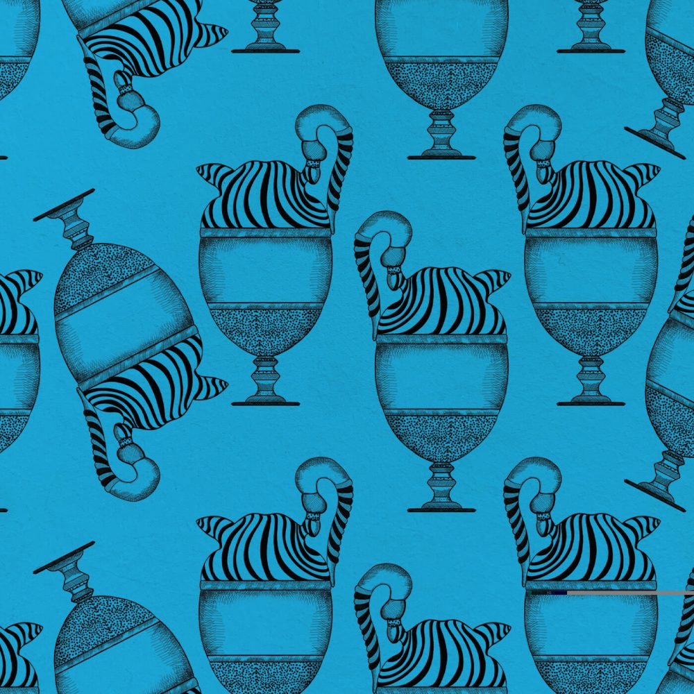 Fontana Acquamarina | Wallpaper — carta da parati MaVoix by Marika Tardio