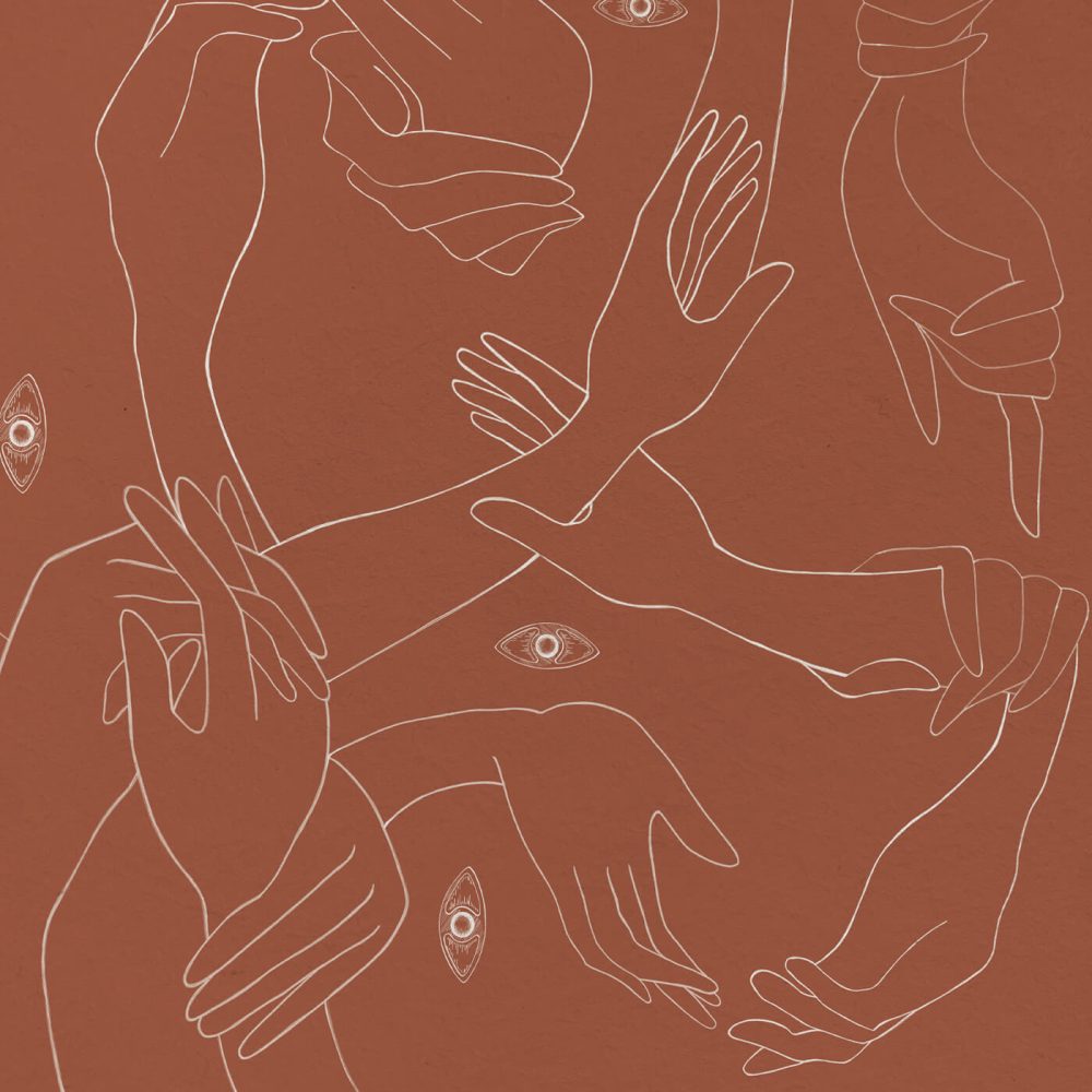 Uno, Nessuno Cannella | Wallpaper — carta da parati MaVoix by Marika Tardio