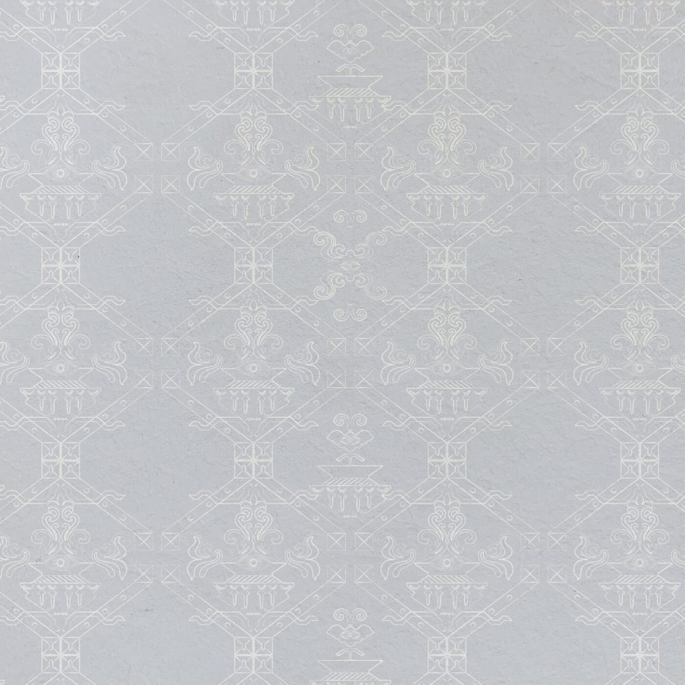 Ricamo Grigio Polvere | Wallpaper — carta da parati MaVoix by Marika Tardio