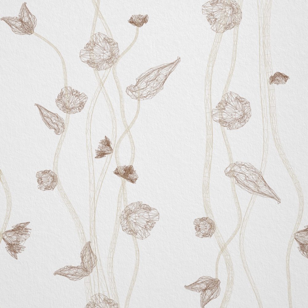 Rampicante Terracotta | Wallpaper — carta da parati MaVoix by Antonio Barbieri