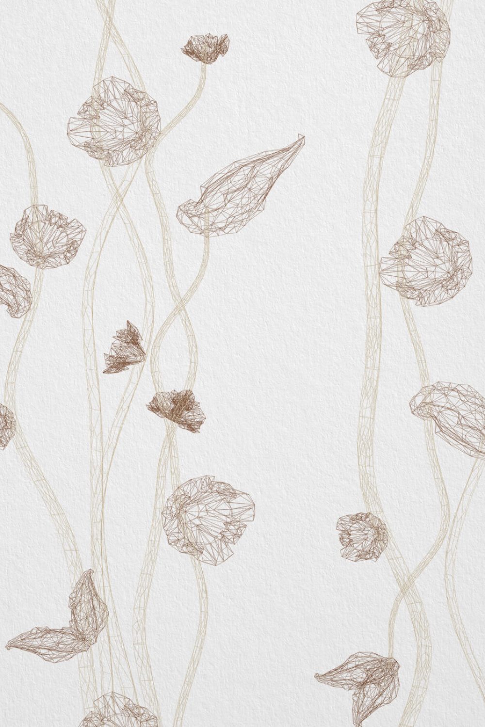Rampicante Terracotta | Wallpaper — carta da parati MaVoix by Antonio Barbieri