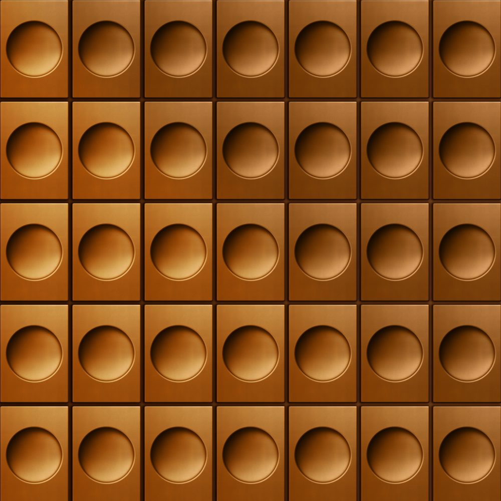 Rosetta Bronzo Fiorentino | Wallpaper — carta da parati MaVoix by Costantino Gucci