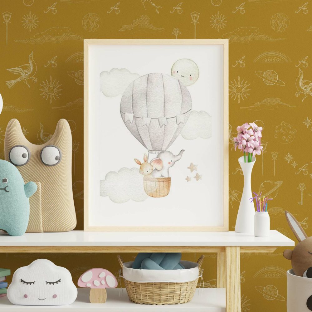 Universo Curry | Wallpaper — carta da parati MaVoix by Marika Tardio