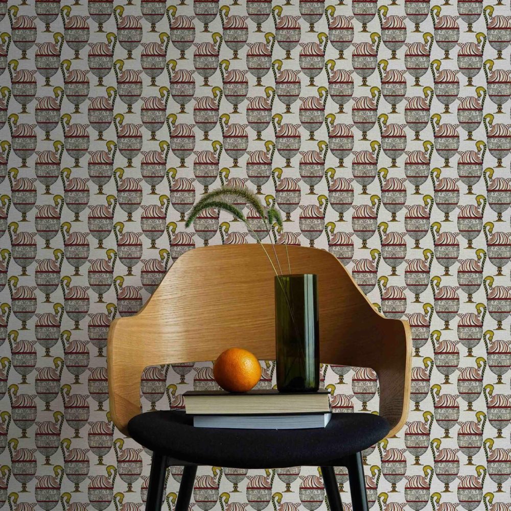 Fontana Arazzo Cotone | Wallpaper — carta da parati MaVoix by Marika Tardio