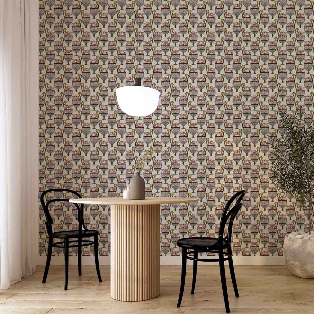 Fontana Arazzo Cotone | Wallpaper — carta da parati MaVoix by Marika Tardio