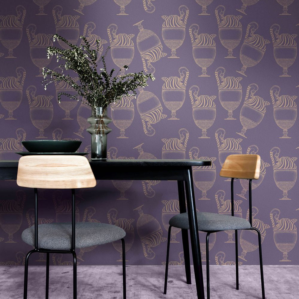 Fontana Orchidea Cupa | Wallpaper — carta da parati MaVoix by Marika Tardio