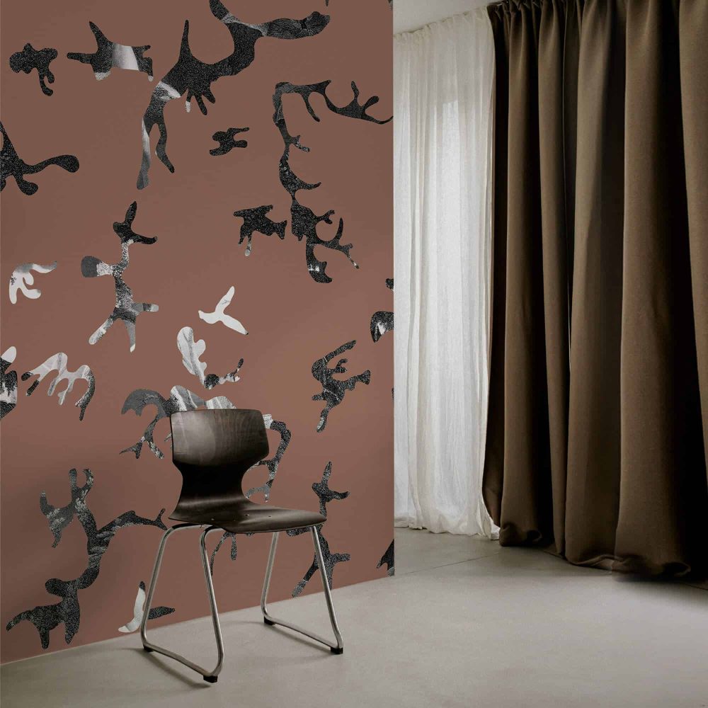 Find me in the Dark Noce Moscata | Wallpaper — carta da parati MaVoix by Magnus Gjoen