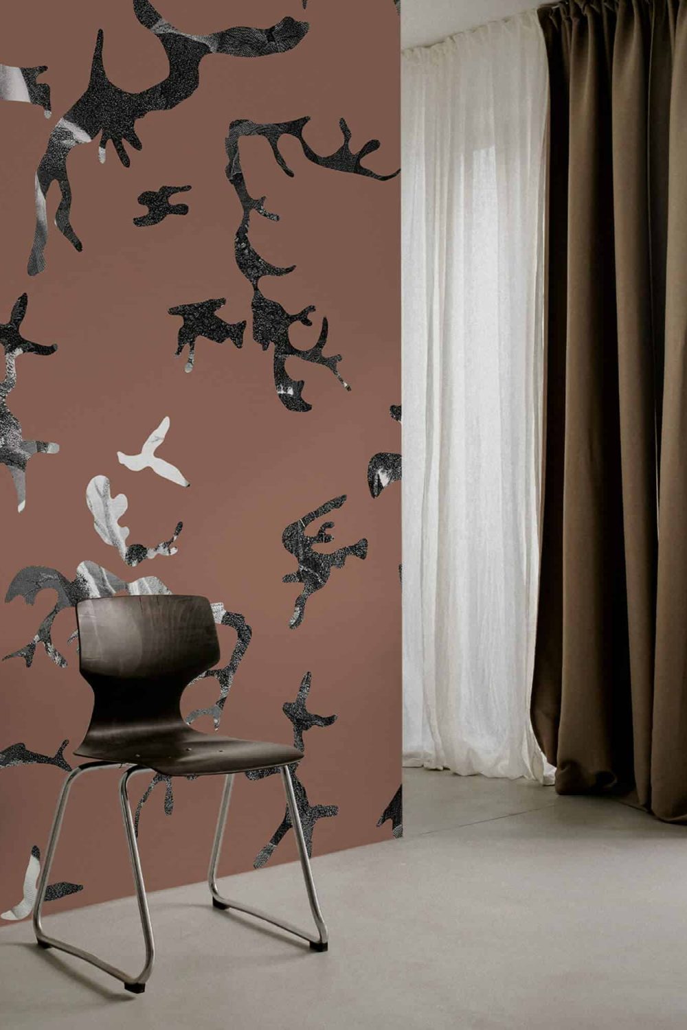 Find me in the Dark Noce Moscata | Wallpaper — carta da parati MaVoix by Magnus Gjoen