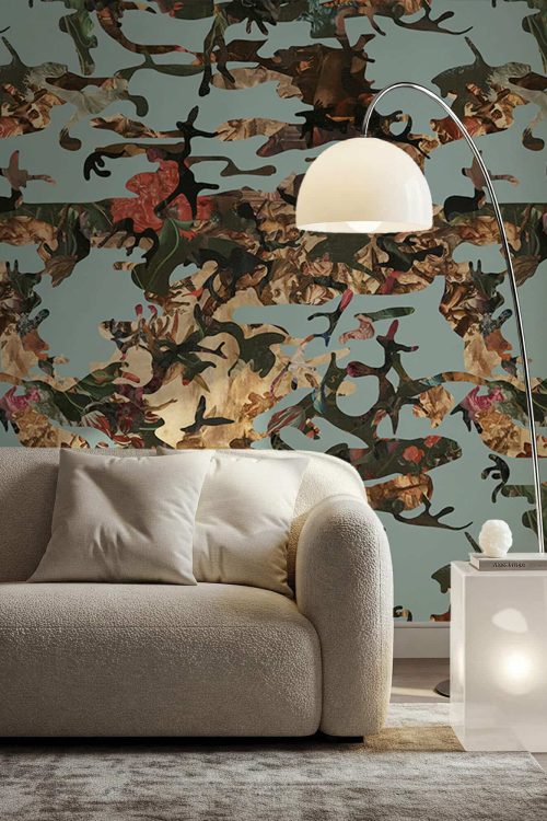 Hidden in Plain Sight Nikkoblue Edition | Wallpaper — carta da parati MaVoix by Magnus Gjoen