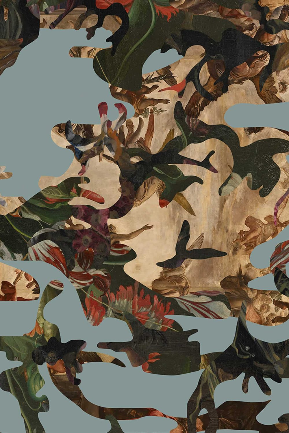 Hidden in Plain Sight Nikkoblue Edition | Wallpaper — carta da parati MaVoix by Magnus Gjoen