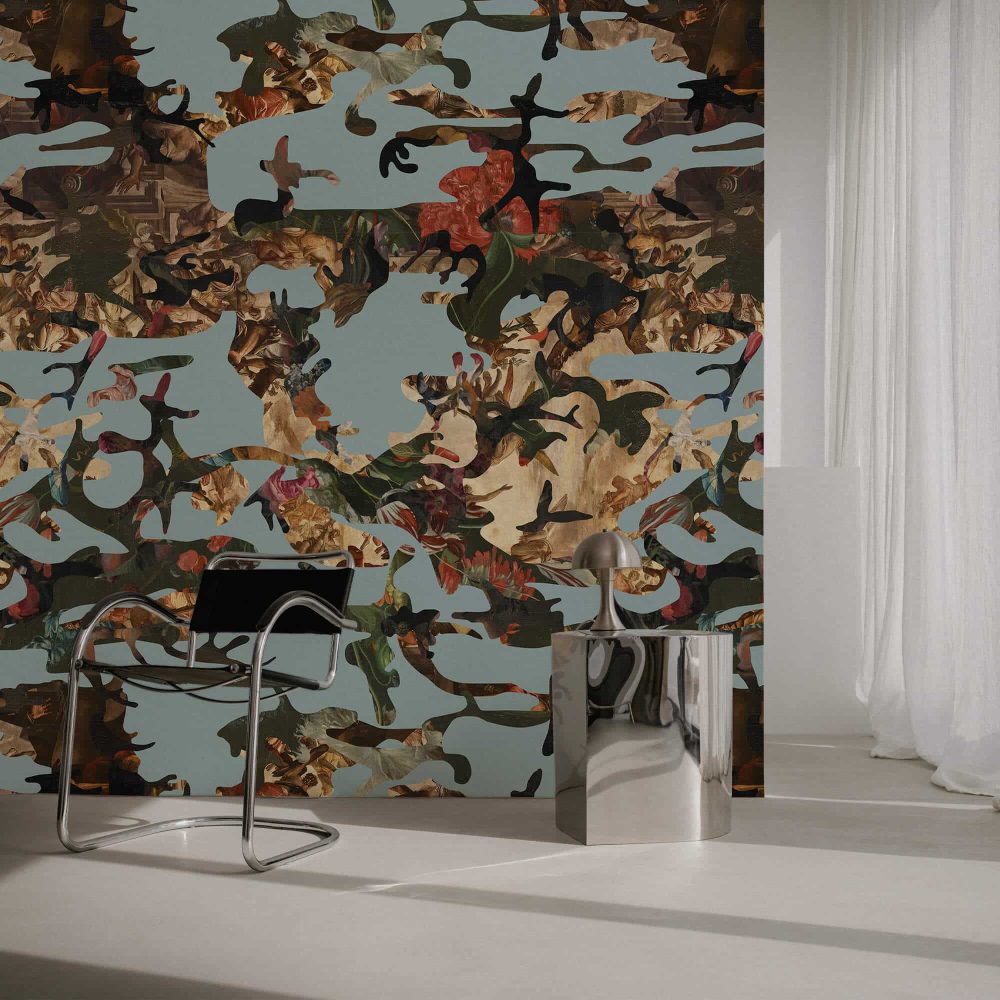 Hidden in Plain Sight Nikkoblue Edition | Wallpaper — carta da parati MaVoix by Magnus Gjoen