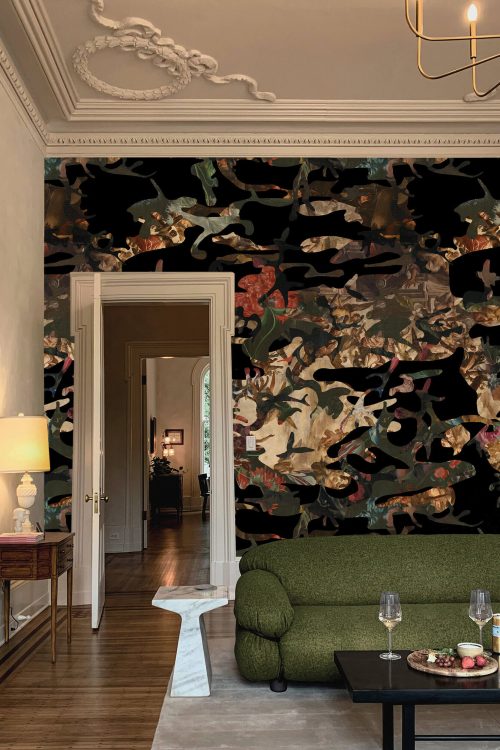 Hidden in Plain Sight Black Edition | Wallpaper — carta da parati MaVoix by Magnus Gjoen