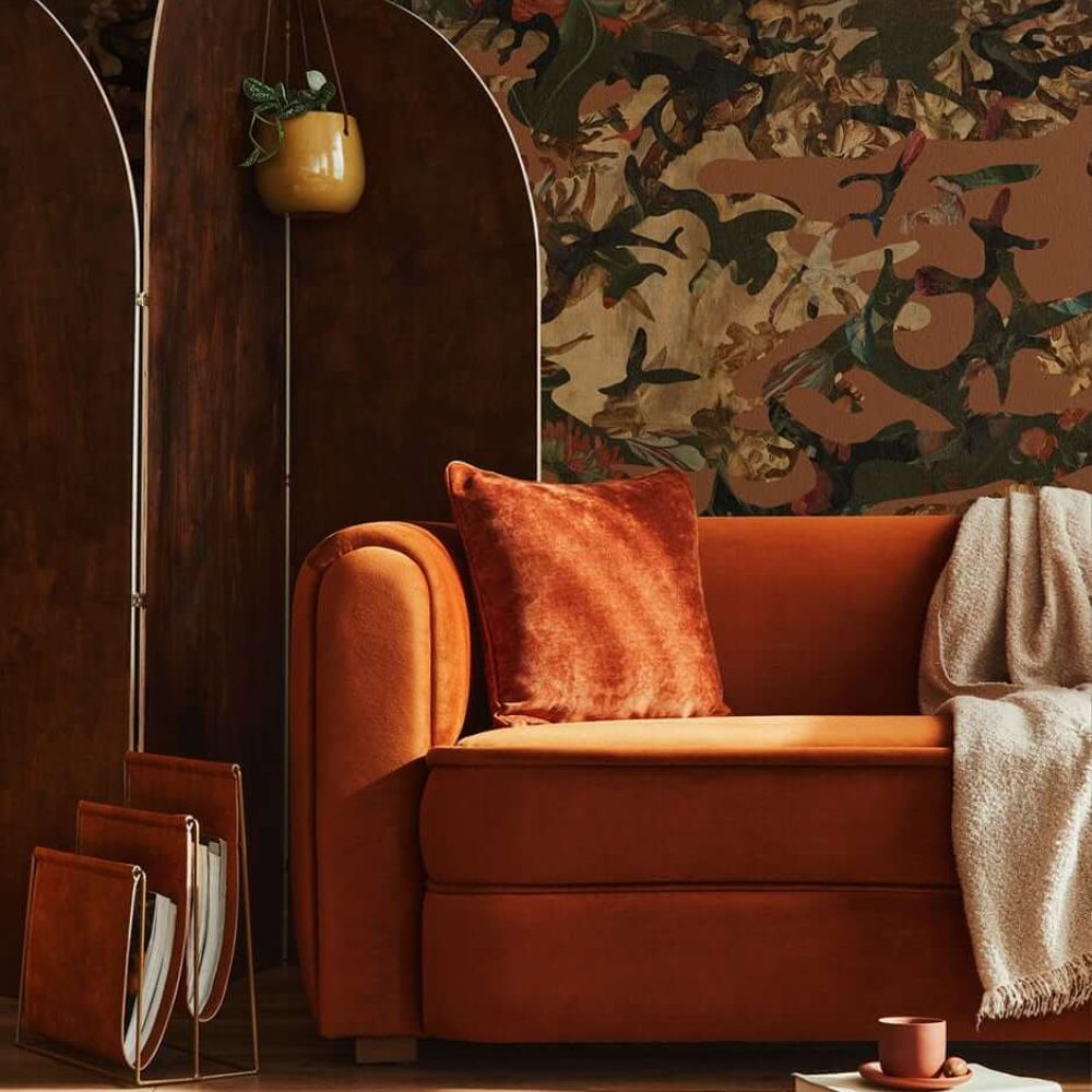 Hidden in Plain Sight Marsala Edition | Wallpaper — carta da parati MaVoix by Magnus Gjoen