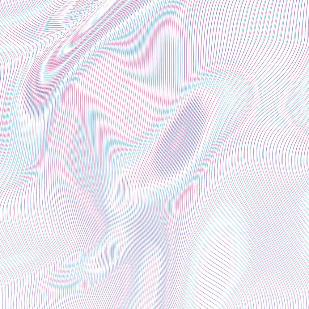 Interferenze Ultraviolette | Wallpaper — carta da parati MaVoix by Studio Lievito