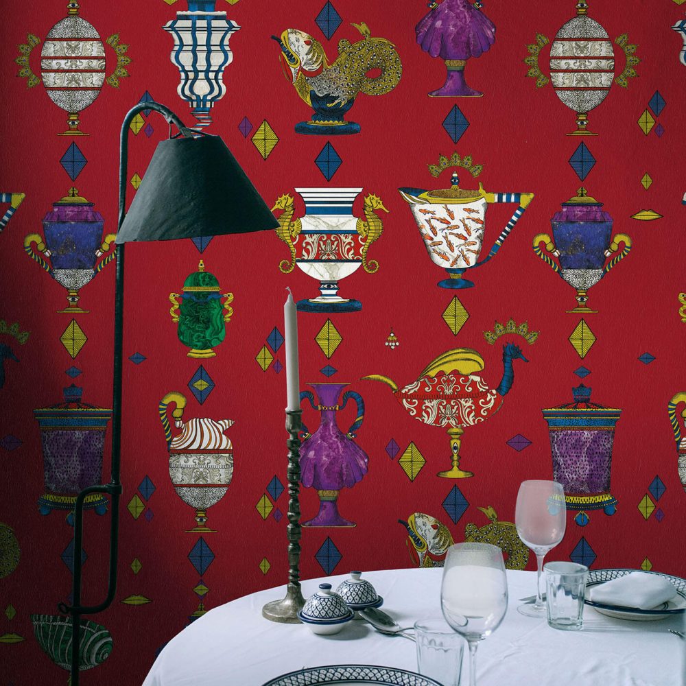Ludovica Rosso Nobile | Wallpaper — carta da parati MaVoix by Marika Tardio