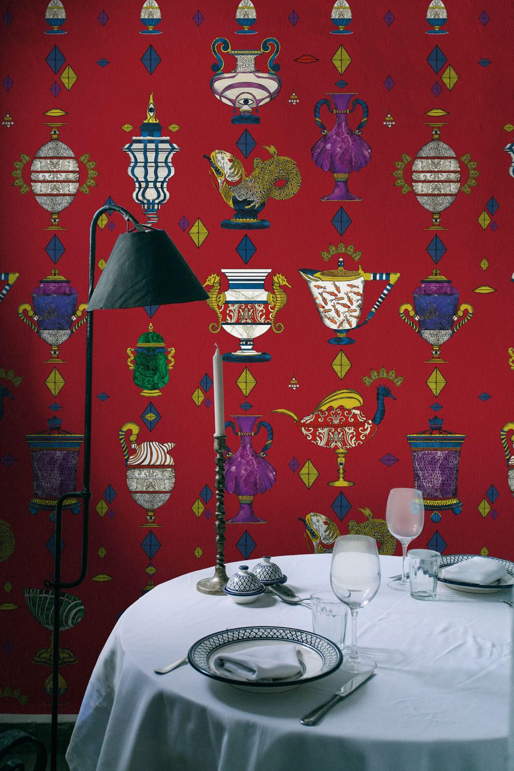 Ludovica Rosso Nobile | Wallpaper — carta da parati MaVoix by Marika Tardio