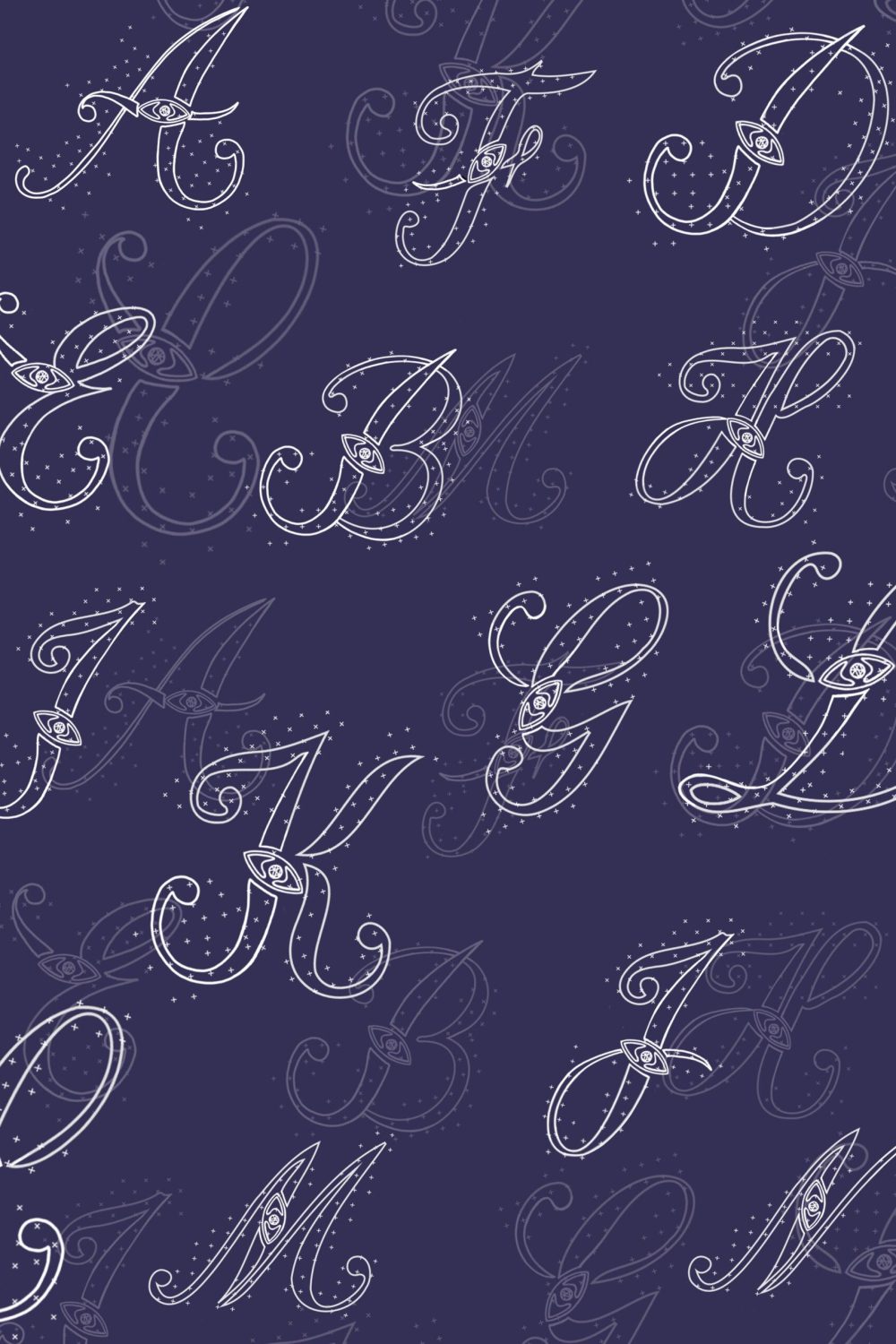 Universo Malva | Wallpaper — carta da parati MaVoix by Marika Tardio